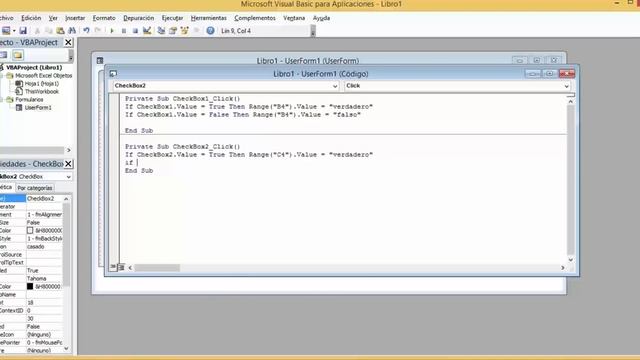 TUTORIAL DE CASILLA DE VERIFICACION EN EXCEL CON VISUAL BASIC VBA смотреть онлайн