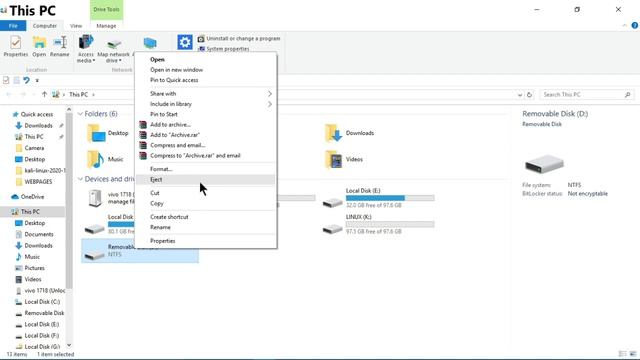 How to Fix Virtual Disk Service Error in CMD(There is not enough usable space for this opreation) смотреть онлайн