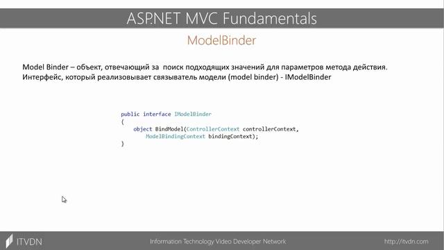ASP.NET MVC Fundamentals. Урок 7. Привязка модели и валидация. смотреть онлайн