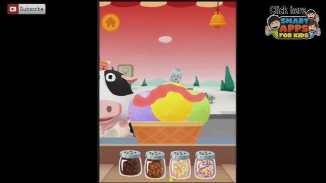 Dr. Panda's Ice Cream Truck Part 1 - best app demos for kids - Ellie смотреть онлайн