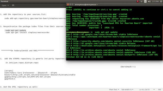 Simplescreenrecorder Installetion in linux смотреть онлайн