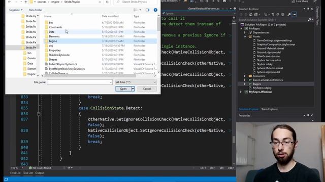 Hunting a bug in the Stride game engine смотреть онлайн