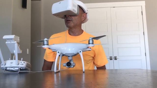 DJI goggle demo with Phantom 4 смотреть онлайн