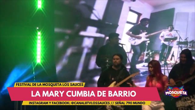 Presentación la Mary Cumbia de Barrio en el Festival de la Mosqueta смотреть онлайн