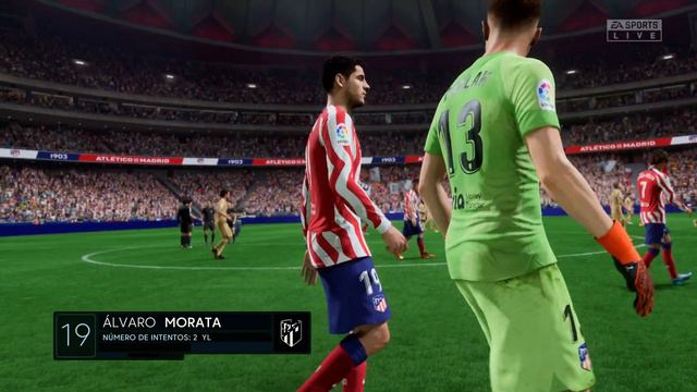 FIFA 23 - 4K 60 FPS - Atletico vs Barcelona con Fernando Palomo & Kempes смотреть онлайн