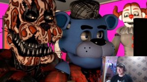 FNAF Попробуй не Засмеяться Челлендж: Хэллоуинский Выпуск и Валера! Реакция! Purple Mascot