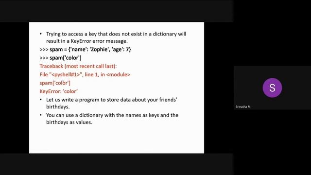 Dictionary and Structuring in Python смотреть онлайн