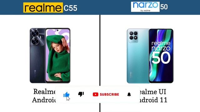 Realme C55 vs Narzo 50 Full Specification Comparison | Gaming Phone Under 12,000 смотреть онлайн