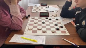 Первенство России по русским шашкам. Классическая программа. 1 тур