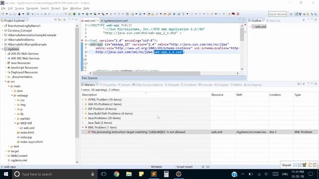 Error: The processing instruction target matching “[xX][mM][lL]” is not allowed смотреть онлайн