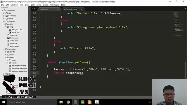 Bài 15: Xuất dữ liệu dạng JSON смотреть онлайн
