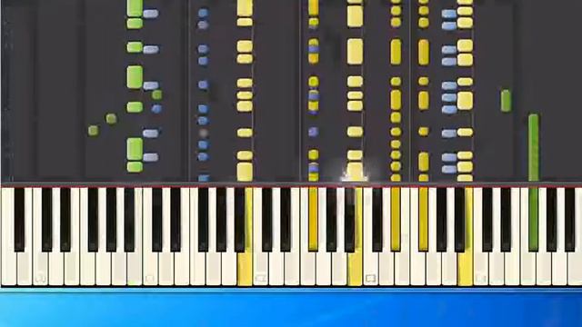 [Piano Tutorial Synthesia]George Michael - Faith (pr) смотреть онлайн