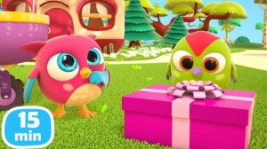 Сборник серий: Совенок Хопхоп и Тук Тук — развивающие мультики для малышей