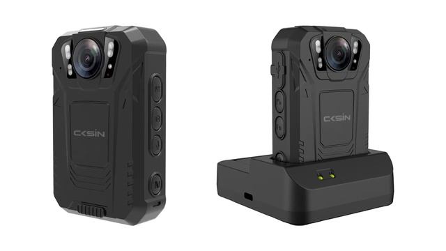 $180-$210 CKSIN H.265 4G Body Camera 4K HD Police Android System Face Recognition/LPR/NFC/BT V1P