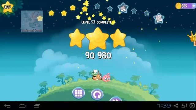 Angry Birds Stella Walkthrough 3 Star Part 9 Beach Level 46 to 60 Wall Of pigs 4 by Sky Domino смотреть онлайн