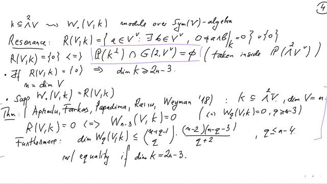 Gavril Farkas - Resonance and Chen invariants in geometry смотреть онлайн