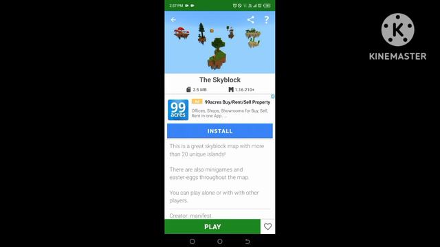 How To Download Sky Block In Minecraft PE 1.18/1.19 | Minecraft Tutorial | смотреть онлайн