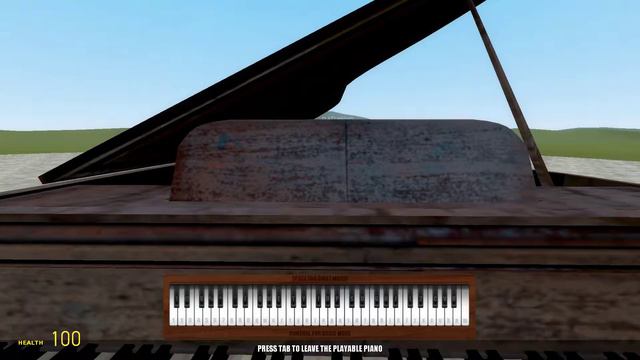 Gmod Piano in a nutshell смотреть онлайн