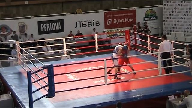 Первенство Украины среди молодежи Львов 2012 Финал 60 кг смотреть онлайн
