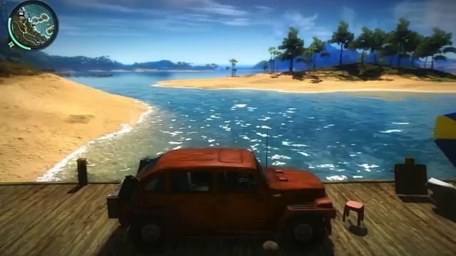 Just Cause 2 \ How to get a car to the island BY JET BOAT смотреть онлайн