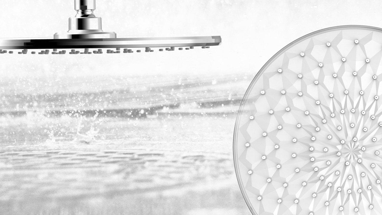 Распаковка верхнего душа 300 мм Swedbe Calypso 5036 смотреть онлайн