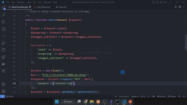 CARA MUDAH MELAKUKAN AKSES KE API DI LARAVEL CONTROLLER смотреть онлайн