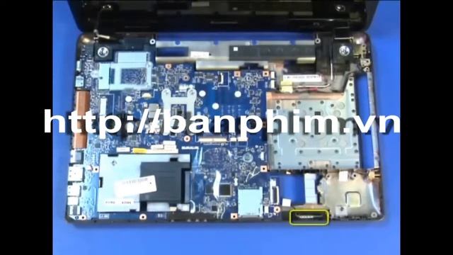 Tháo sửa bàn phím, tháo máy Lenovo Y570 keyboard replacement fix assembly guide смотреть онлайн