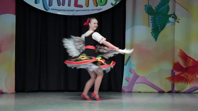 Русский танец Петрищева Полина 15 лет смотреть онлайн