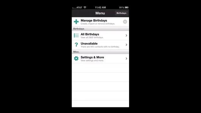 Birthdays Calendar | Birthdays Calendar iPhone App Review - CrazyMikesapps смотреть онлайн