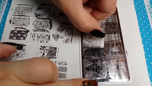 Маникюрная распаковка новогоднего стемпинга Beauty Big Bang Christmas смотреть онлайн