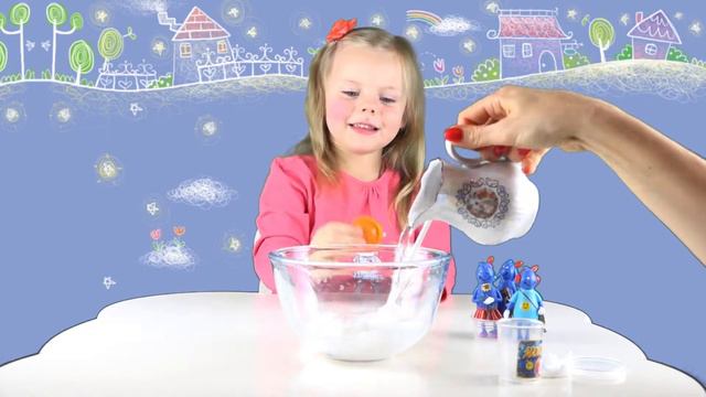 Лунтик vs Лизун Challenge Делаем разноцветный снег и прячем в нем Лунтиков Подарок Top Models смотреть онлайн