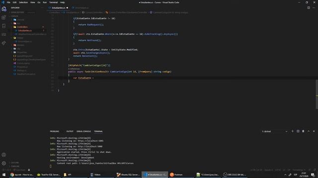 11 - Método PATCH: Actualización Parcial [Net Core 3 - API REST] смотреть онлайн