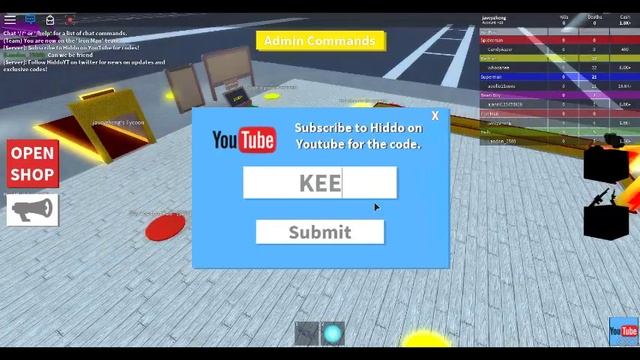 Roblox: Superhero Tycoon CODE!!! смотреть онлайн