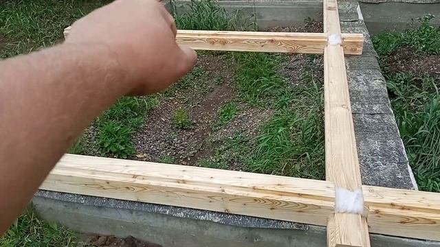 Сборка домокомплекта из профилированного бруса часть 2 смотреть онлайн