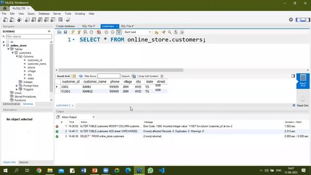 MySQL -03- Alter Table смотреть онлайн