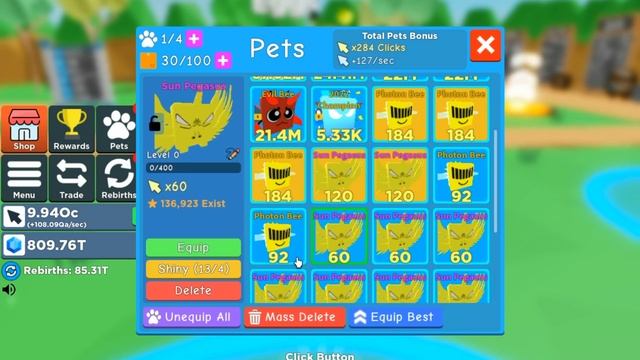 ?HOW TO MAKE PETS *GOLDEN* In Clicker Simulator! (ROBLOX) смотреть онлайн