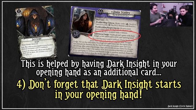 New Player Tips for DIANA STANLEY! (ARKHAM HORROR: THE CARD GAME) смотреть онлайн