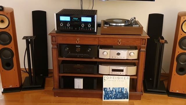 McIntosh MA6500 B&W 804N SANYO PT 93S Audiotechnica VM510CB смотреть онлайн