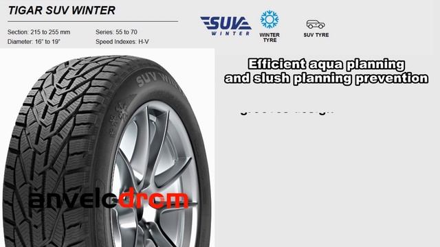 Anvelope de IARNA - Tigar SUV Winter - Anvelodrom смотреть онлайн