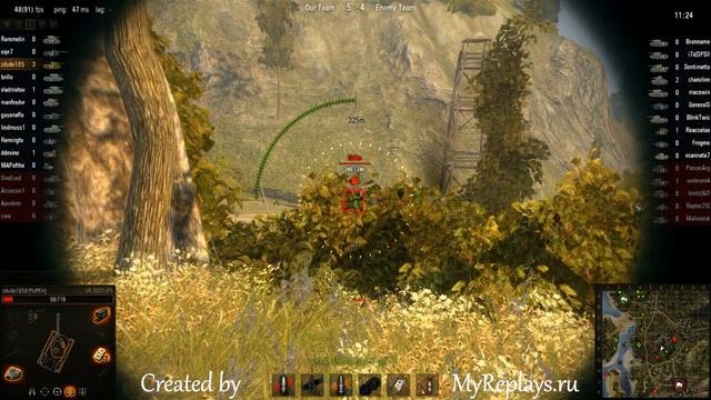 WOT: Hills - VK 3001 (P) - 8 frags - Patrol Duty смотреть онлайн