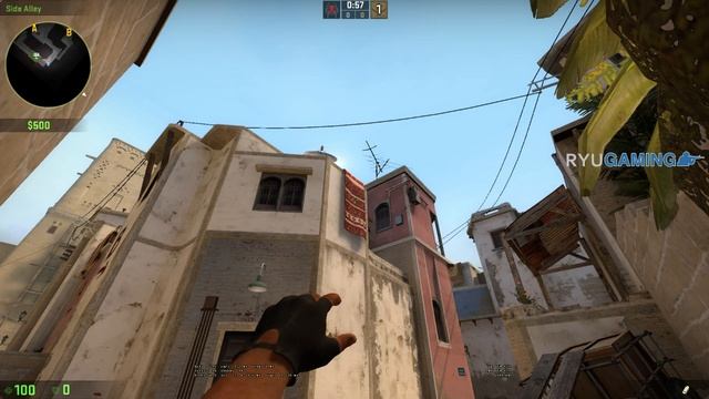 CS:GO - Connector Smoke on Mirage - RyuGaming.com смотреть онлайн