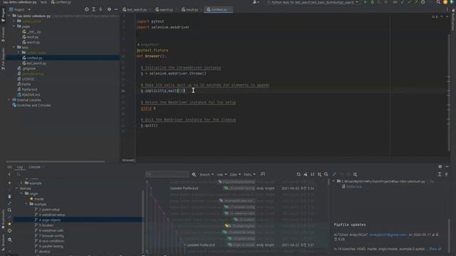 파이썬으로 Web UI 테스트 (Selenium WebDriver with Python) Chapter 4 ~ 6 смотреть онлайн