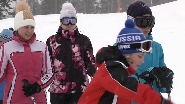 Горнолыжный курорт "Горная Саланга". Альпийские шале в сибирских горах смотреть онлайн