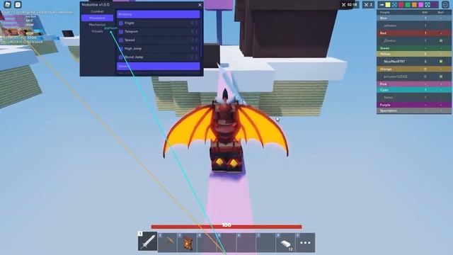 [NEW] ROBLOX | Bed Wars Pro Hack | Kill-Aura, SpeedBot, and more... [pastebin] смотреть онлайн