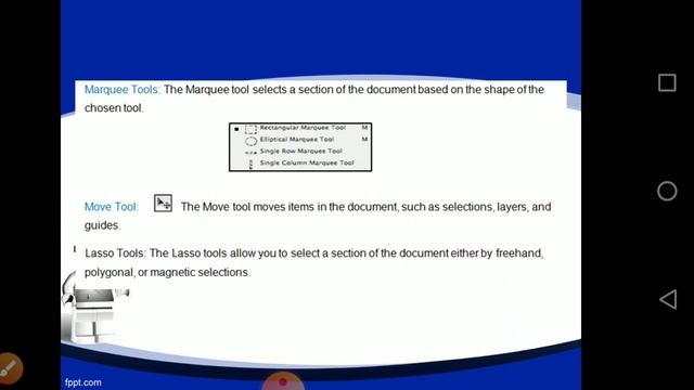 Class VIII Computers:Lesson 3 Photoshop review смотреть онлайн