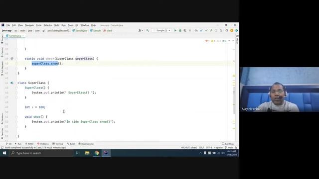 Java Training Session 12 Type casting, Inheritance - Single Multiple Multi-level Hierarchical Hybri смотреть онлайн