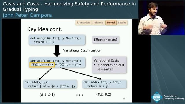 Casts and Costs - Harmonizing Safety and Performance in Gradual Typing смотреть онлайн