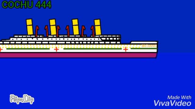 TITANIC,BRITANNIC,WILHELM GUSTLOFF SINKING ANIMATION смотреть онлайн