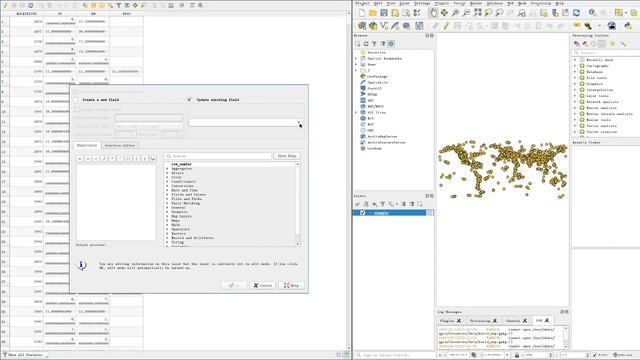 QGIS: Replace All NULL Values in A column Using (Calculated) Values from Other Column(s) смотреть онлайн