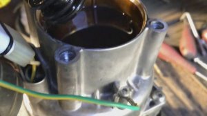 Замена масла в мойке Karcher